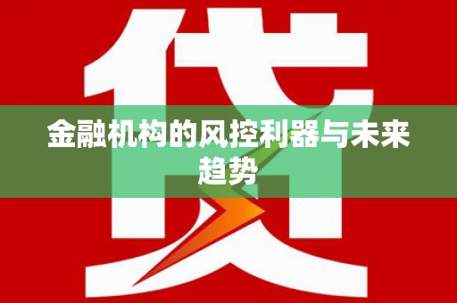 大渡口金融机构的风控利器与未来趋势