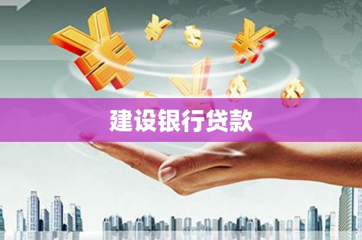 大渡口建设银行贷款