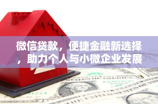 大渡口微信贷款，便捷金融新选择，助力个人与小微企业发展