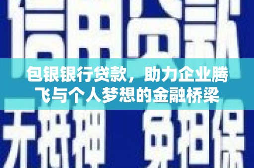 大渡口包银银行贷款，助力企业腾飞与个人梦想的金融桥梁