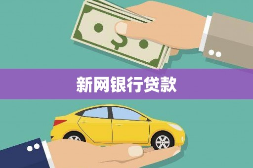 大渡口新网银行贷款