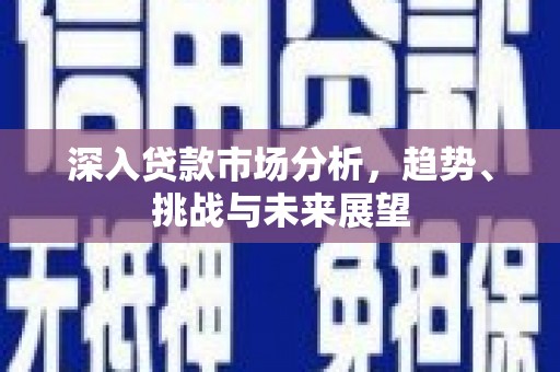 大渡口深入贷款市场分析，趋势、挑战与未来展望