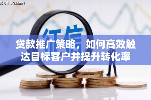 大渡口贷款推广策略，如何高效触达目标客户并提升转化率