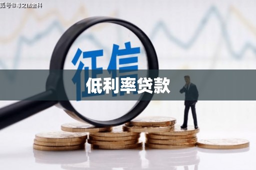 大渡口低利率贷款