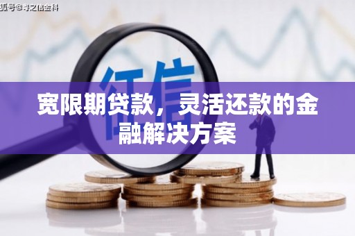大渡口宽限期贷款，灵活还款的金融解决方案