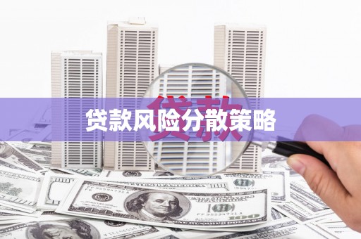 大渡口贷款风险分散策略