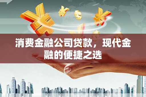 大渡口消费金融公司贷款，现代金融的便捷之选