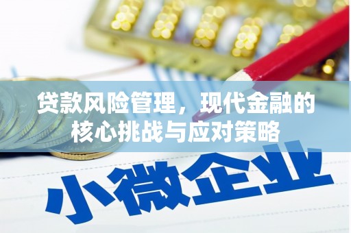 大渡口贷款风险管理，现代金融的核心挑战与应对策略